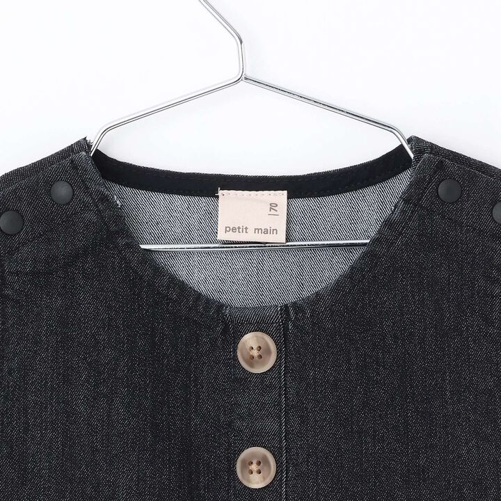 Denim Overalls,Black, medium image number 2