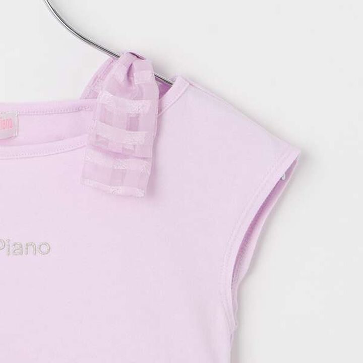 Sherbet Embroidery Docking Dress,Lavender, medium image number 4