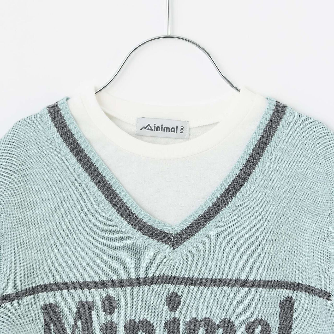 Arael Vest Layered T-Shirt,Lavender, large image number 14