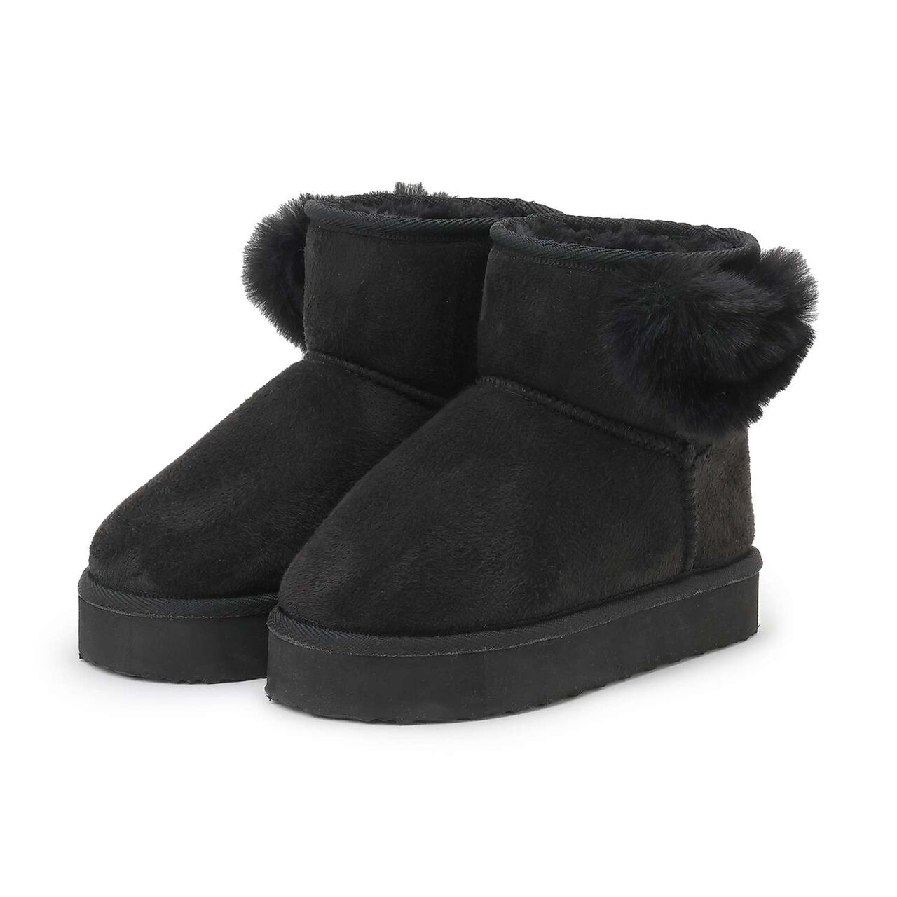 Sheepskin Boots with Heart Detail,Camel, large image number 11