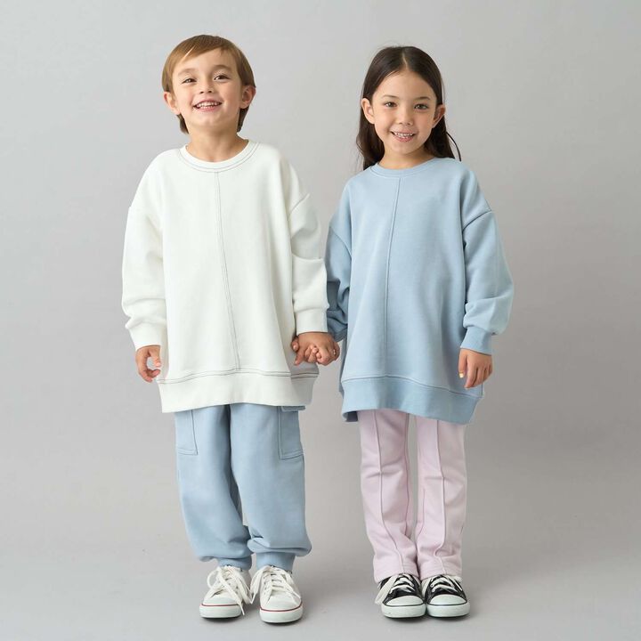 [Daily Standard Wear] [Quick-Dry Absorbent] Center Pleats Flare Sweatpants,Black, medium image number 39