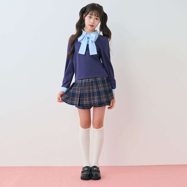 帶標誌立體緞帶樂福鞋,黑色, medium image number 20