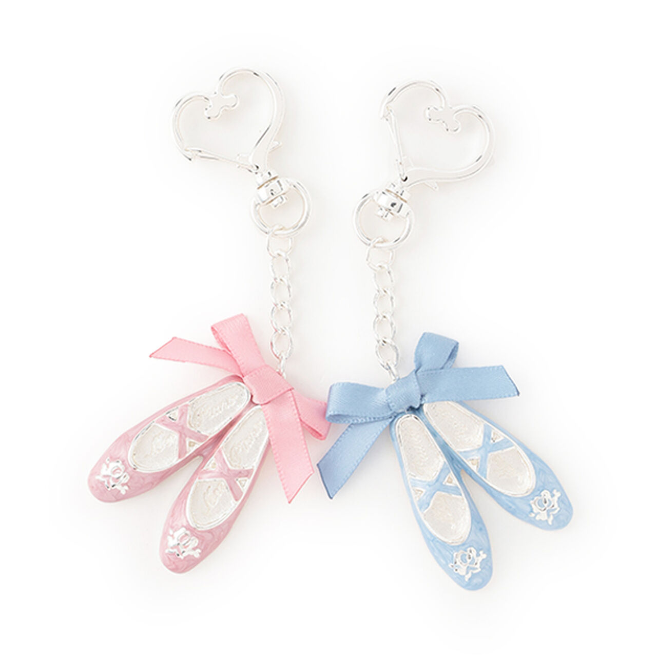 Ballet Pointe Shoe Keychain,Light pink, large image number 4