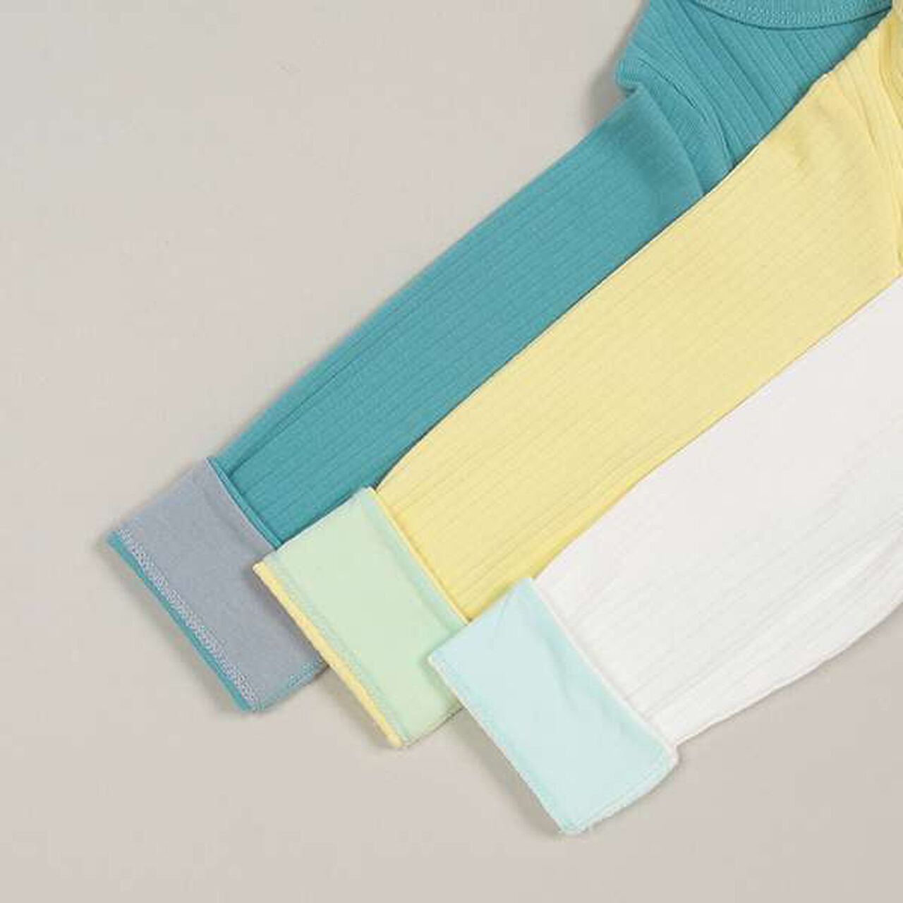 Ribbed Cardigan,Lemon yellow, large image number 5