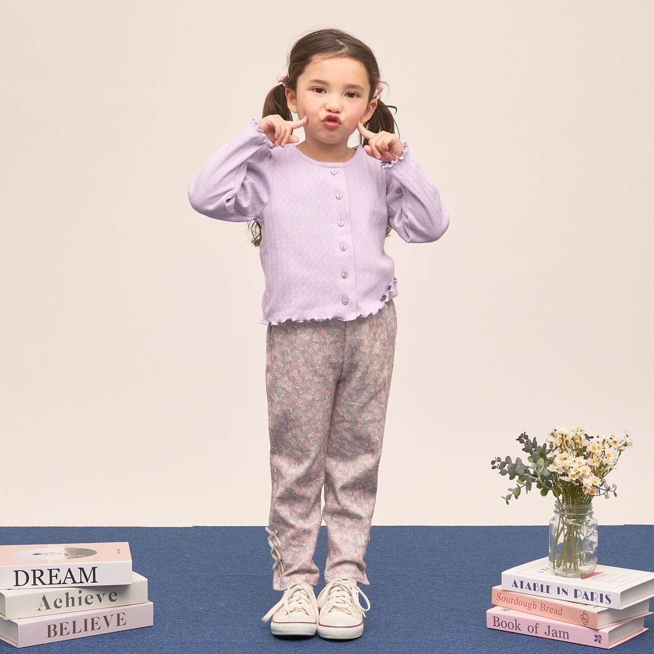 [UV Processing] Patterned Mesh Cardigan,Blue gray, large image number 28