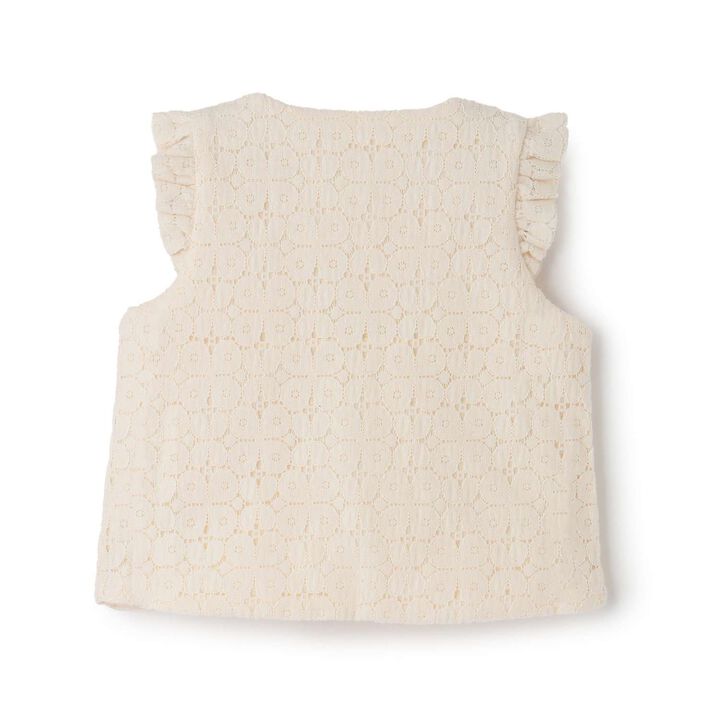 Irish Vest [Organic] [Made in Japan],Pearl white, medium image number 1