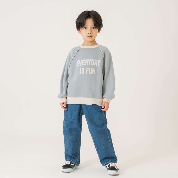 Message Logo Knitwear,Brown, medium image number 6