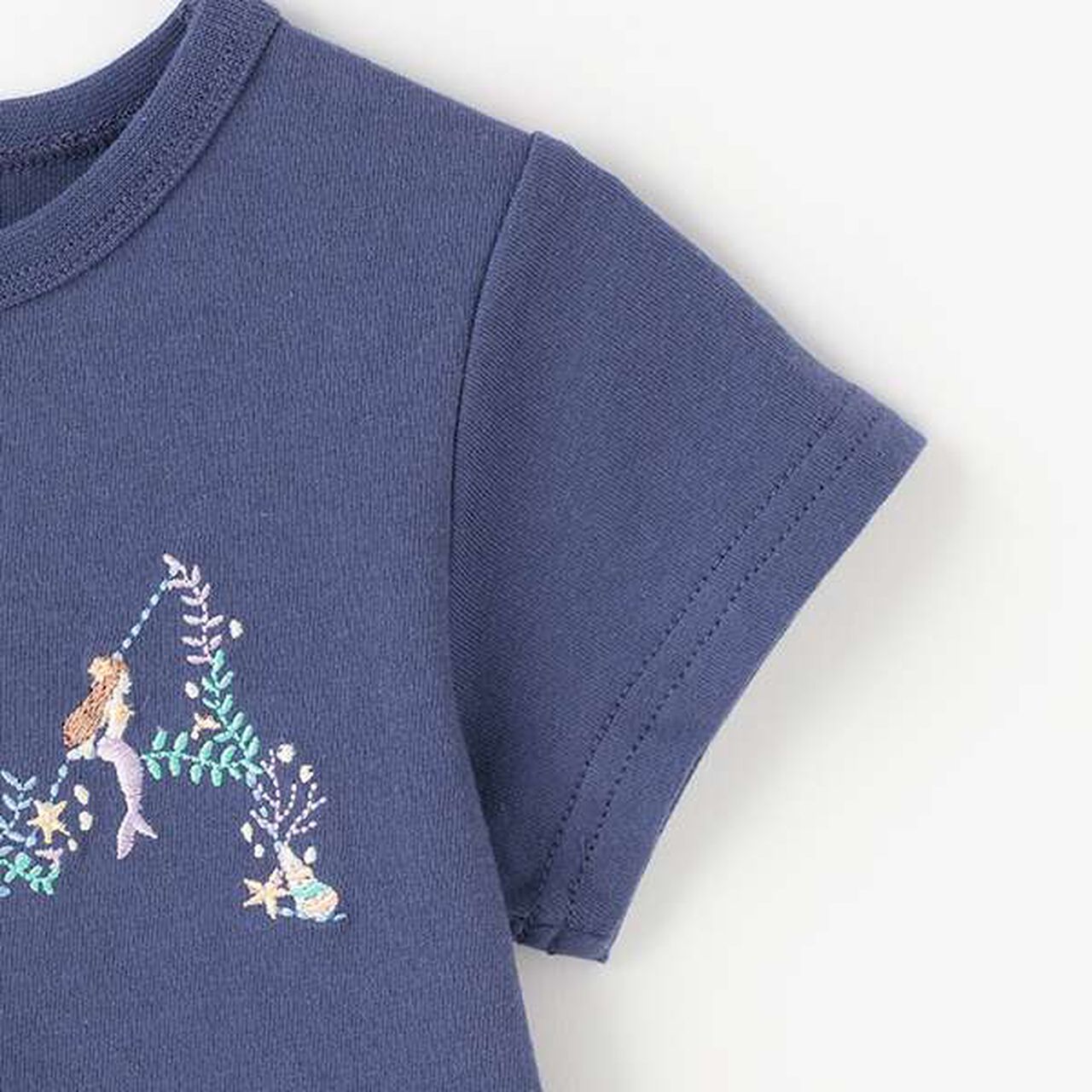 [Affordable] Alphabet T-Shirt,Black, large image number 8