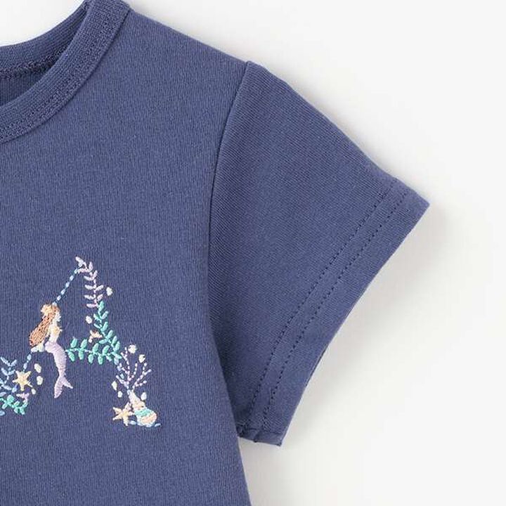 [Affordable] Alphabet T-Shirt,Black, medium image number 8