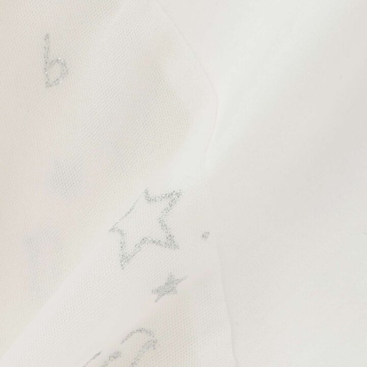 Cool Touch Puff Sleeve Tulle T-Shirt♪,Off white, medium image number 6