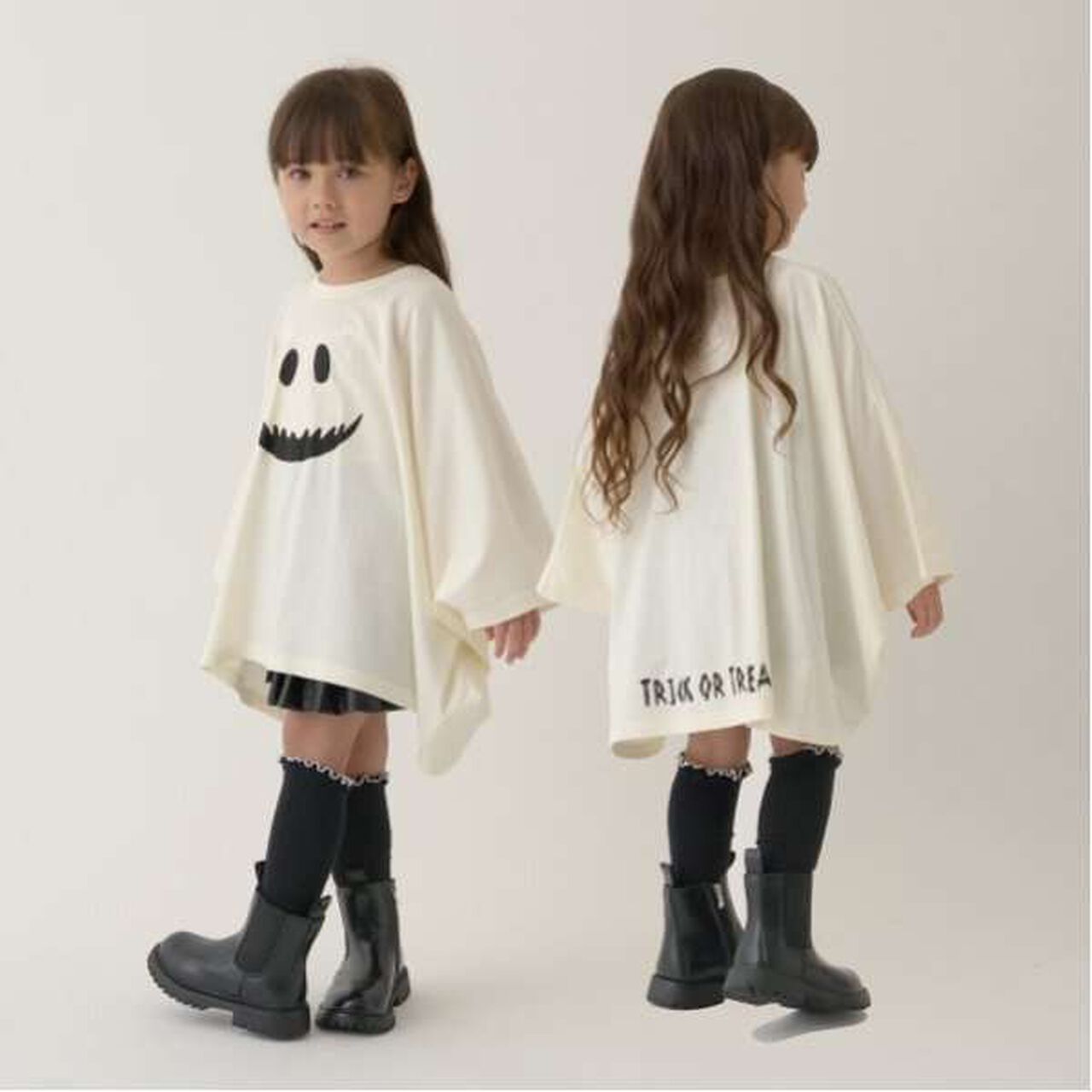 [Halloween] Transforming Ghost T-Shirt,Black, large image number 14