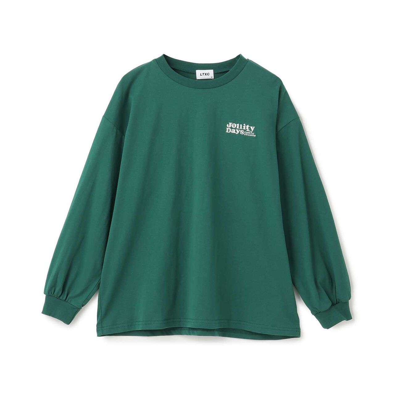 [100% Cotton] Animal Motif Long-Sleeve T-Shirt,Off white, large image number 20