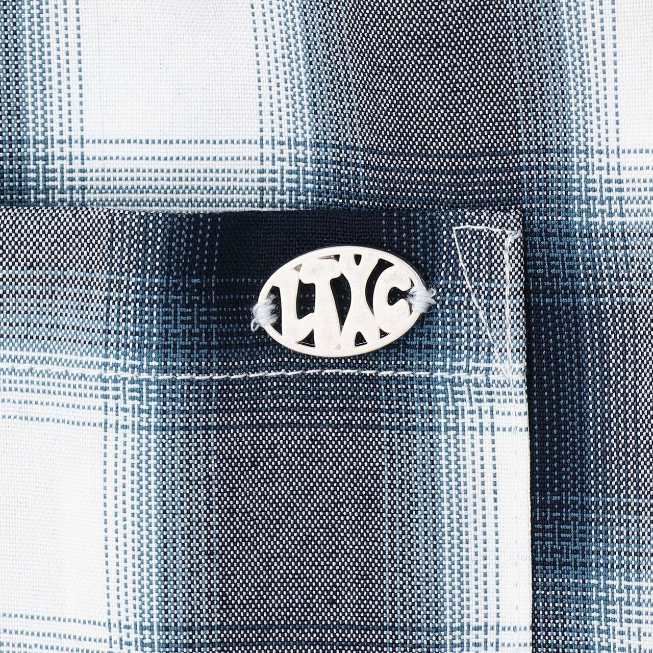 [LTXC] Checkered Shirt Parka,Sax blue, large image number 9
