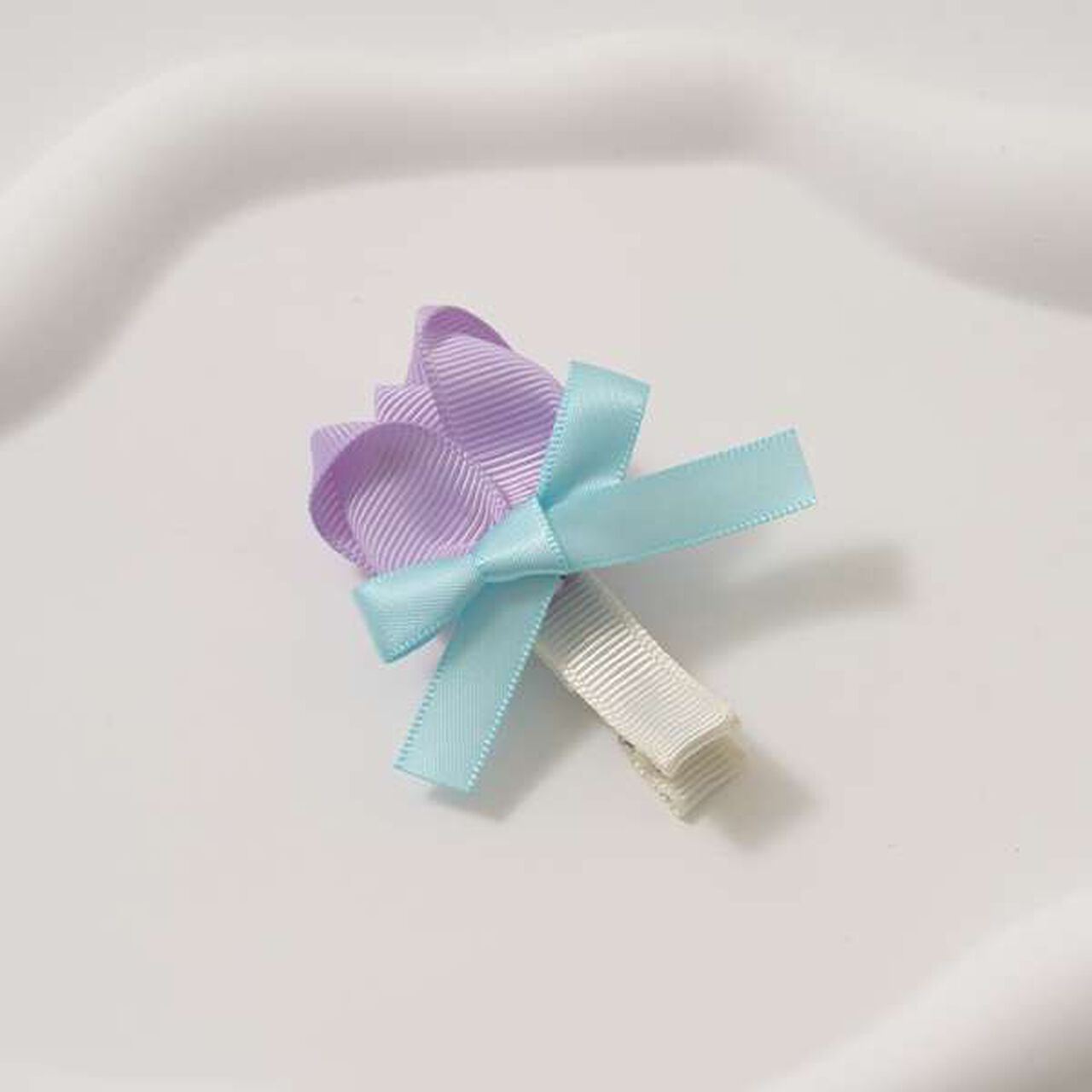 Tulip Hair Clip,Lavender, large image number 3