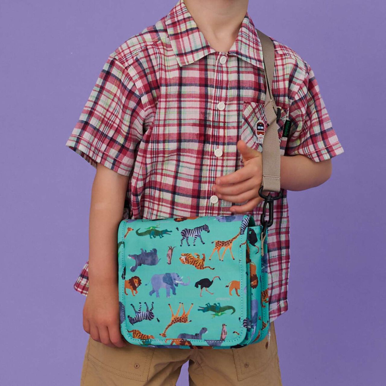 Animal Oshikatsu Shoulder Bag,Green, large image number 0