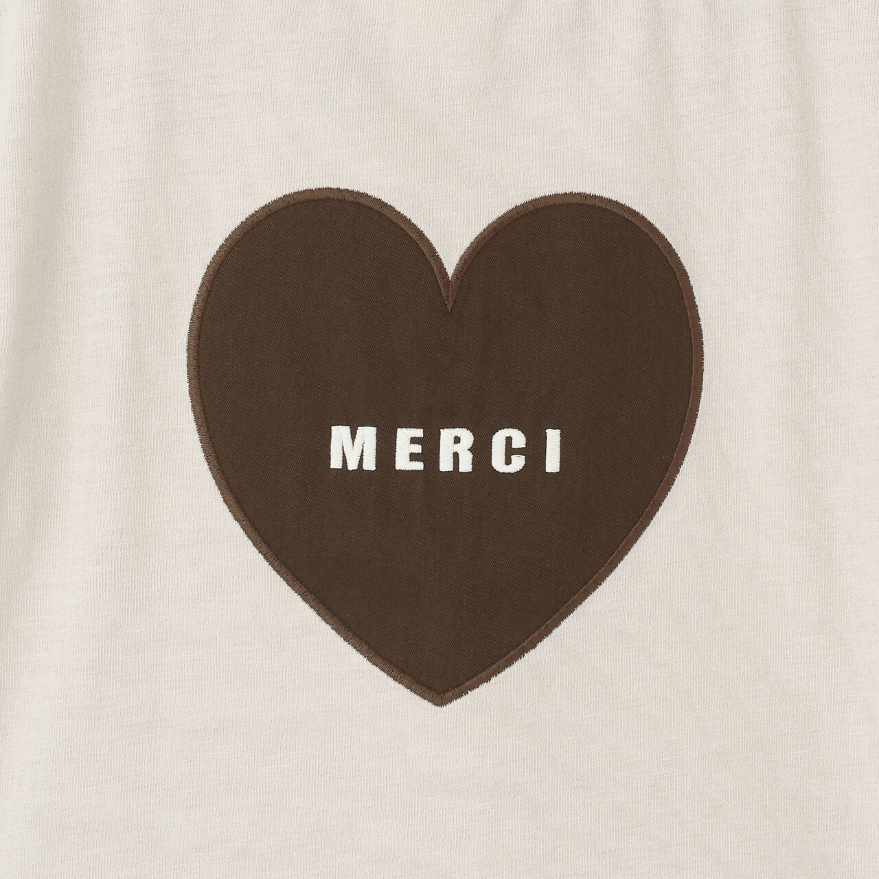 [Cool Touch] Back Appliqu&eacute; Short Sleeve T-Shirt,Beige, large image number 19