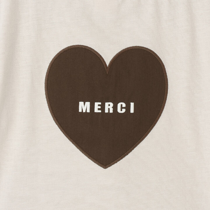 [Cool Touch] Back Appliqu&eacute; Short Sleeve T-Shirt,Beige, medium image number 19
