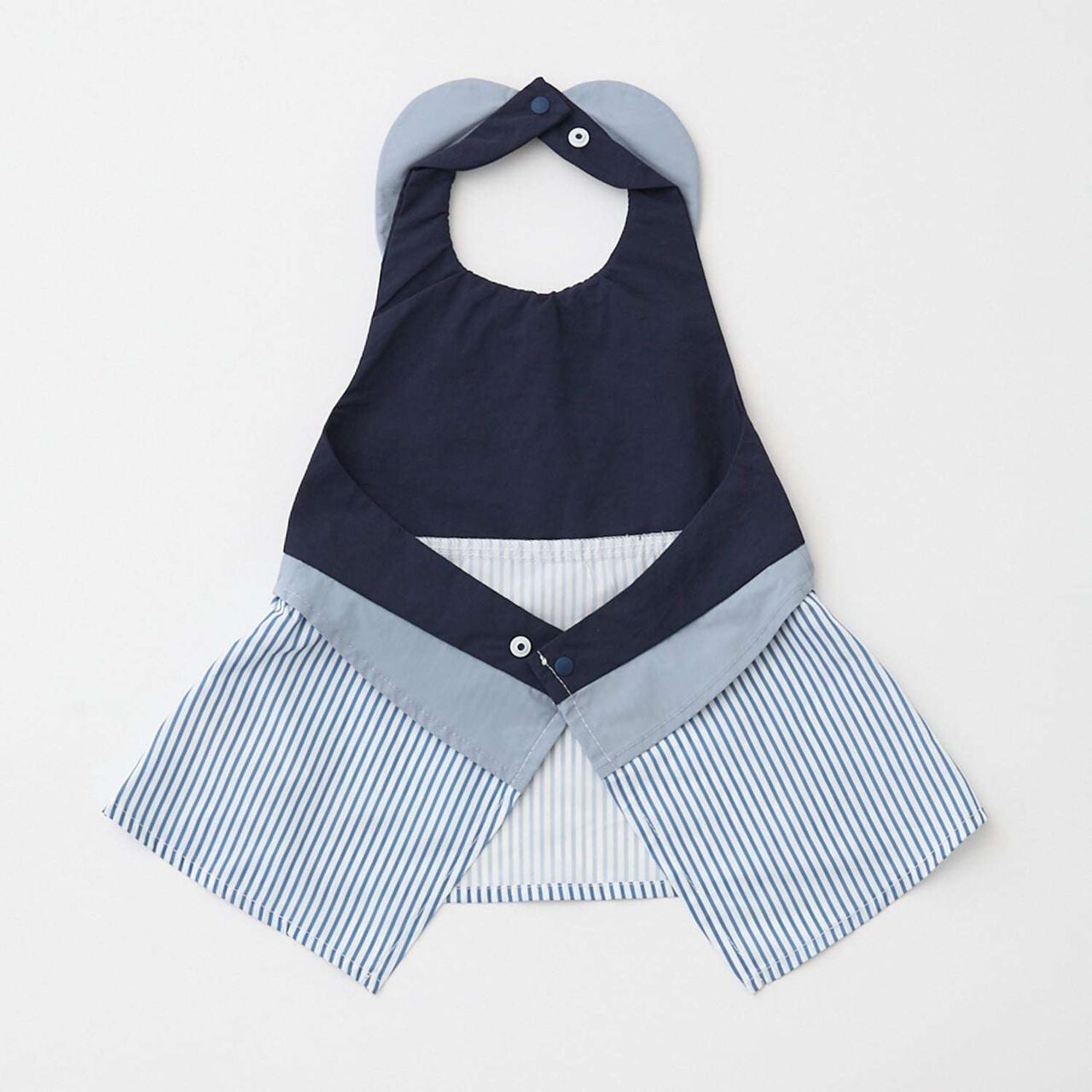 [Anime Chiikawa] Dining Apron with Collar,Light blue, large image number 3