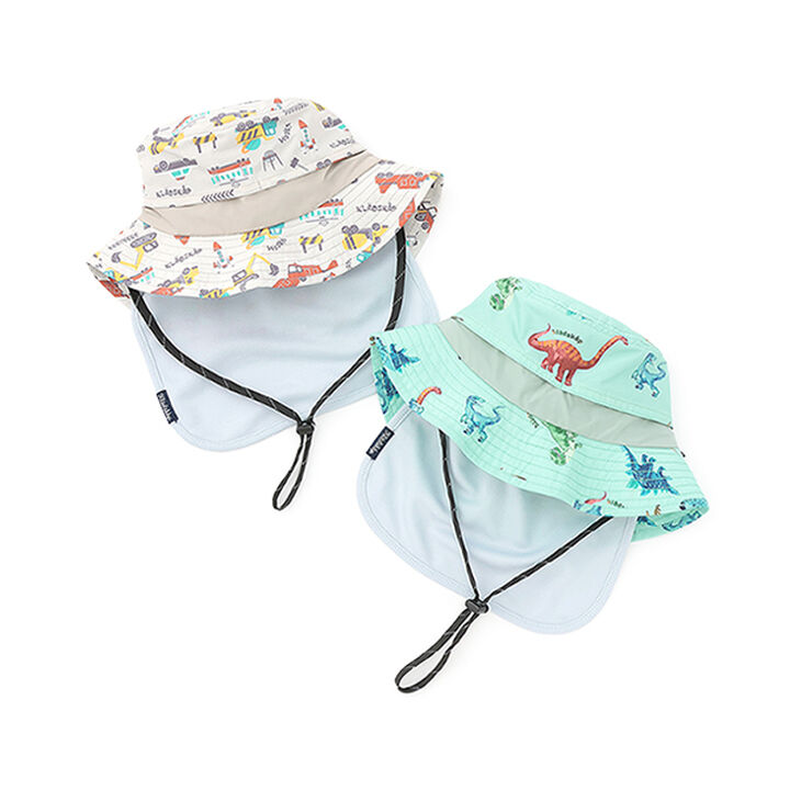 All-Over Pattern Outdoor Hat,Emerald green, medium image number 5