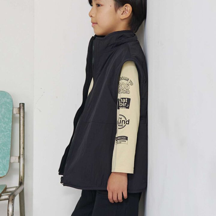 Reversible Vest,Camel, medium image number 7