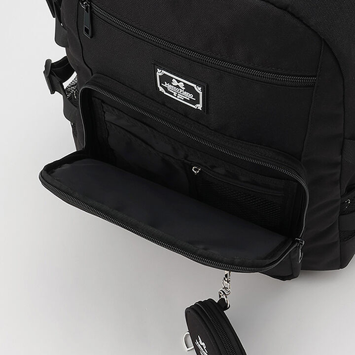 Round Pouch Backpack,Black, medium image number 8