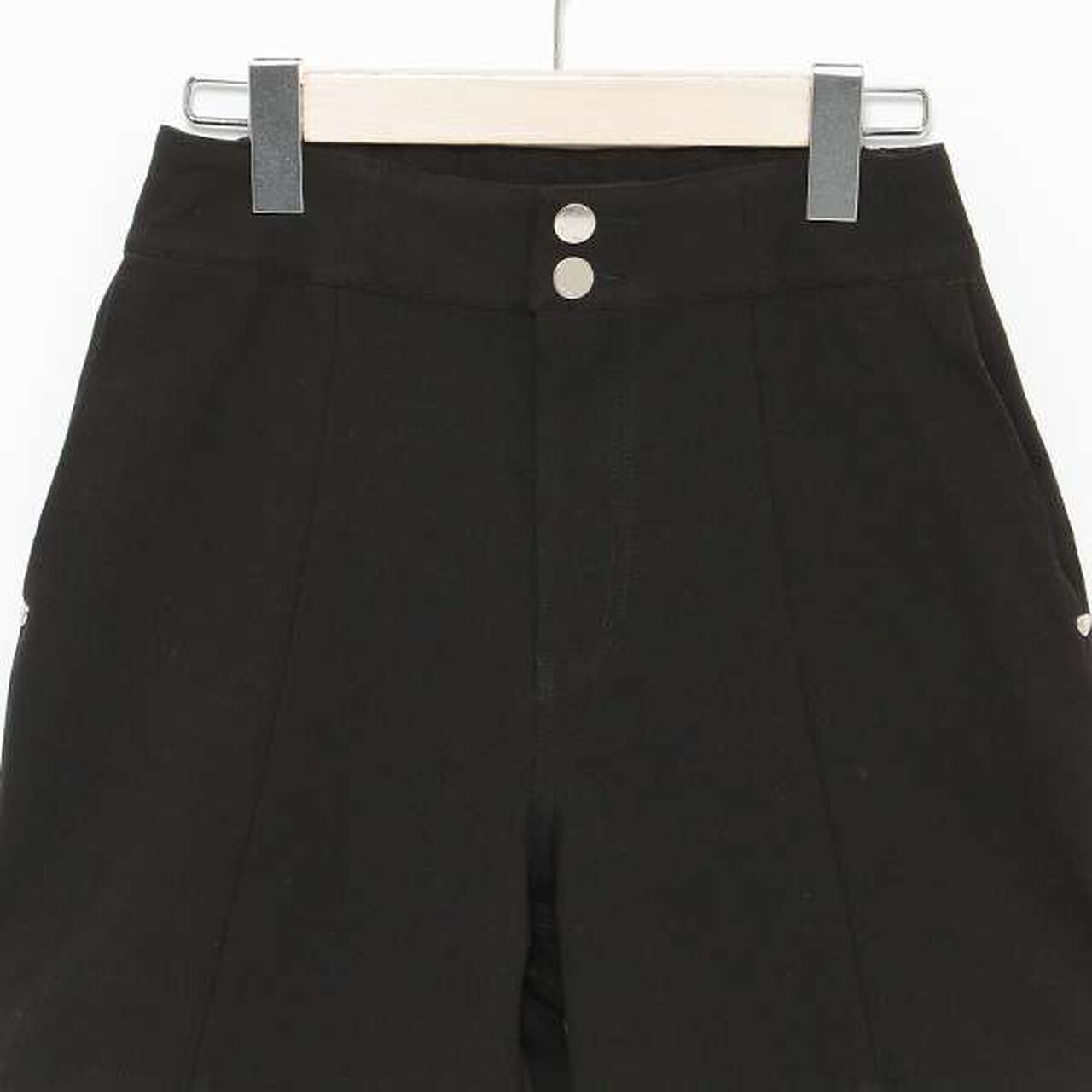 Warm Fleece-Lined Shorts,Navy, large image number 6
