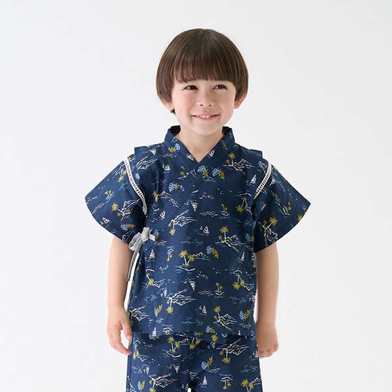 Boys' Assorted Jinbei,Light blue, large image number 20