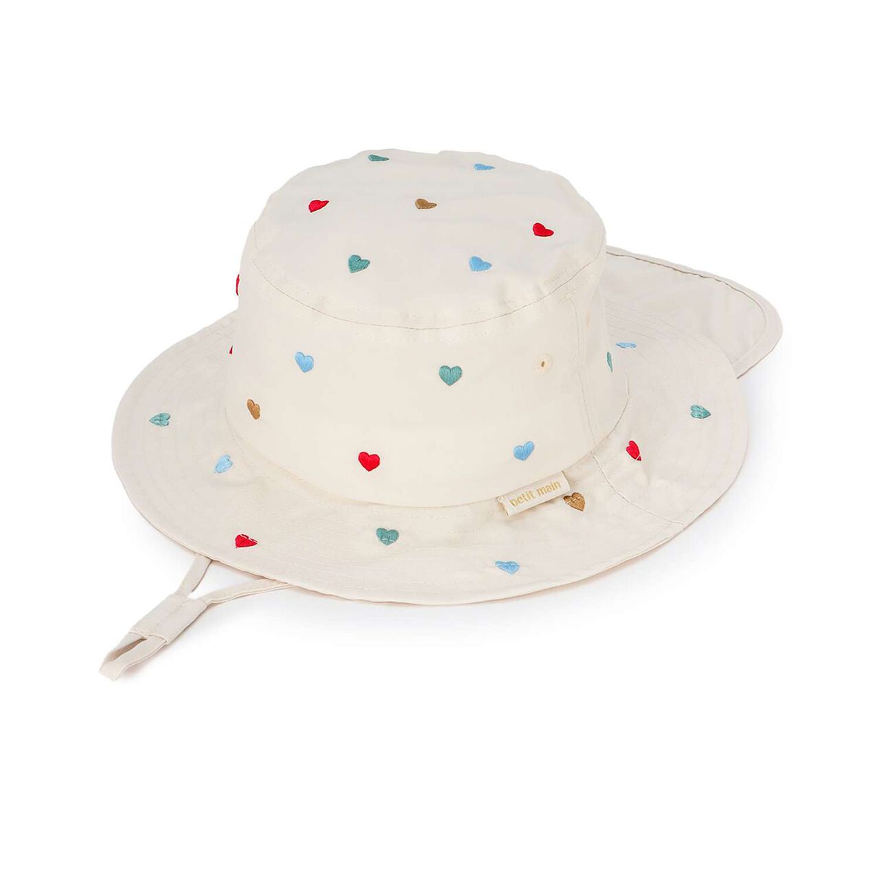 [Heat-Resistant] Embroidered Bucket Hat,Light pink, large image number 15