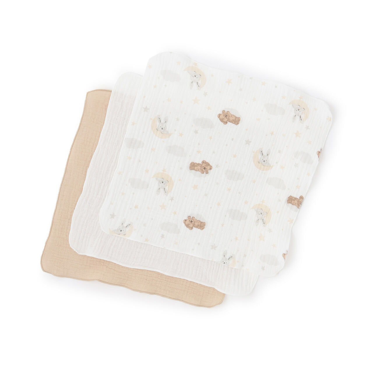 Gauze Small 3P,Yellow, large image number 0