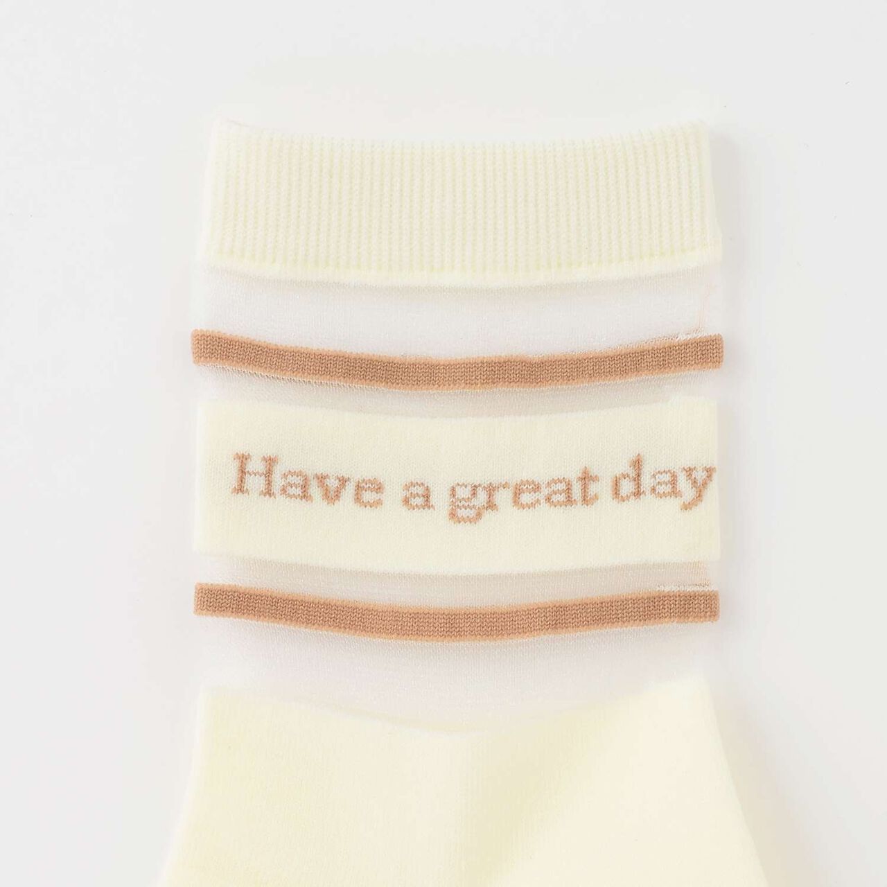 Sporty Sheer Socks,Sax blue, large image number 1