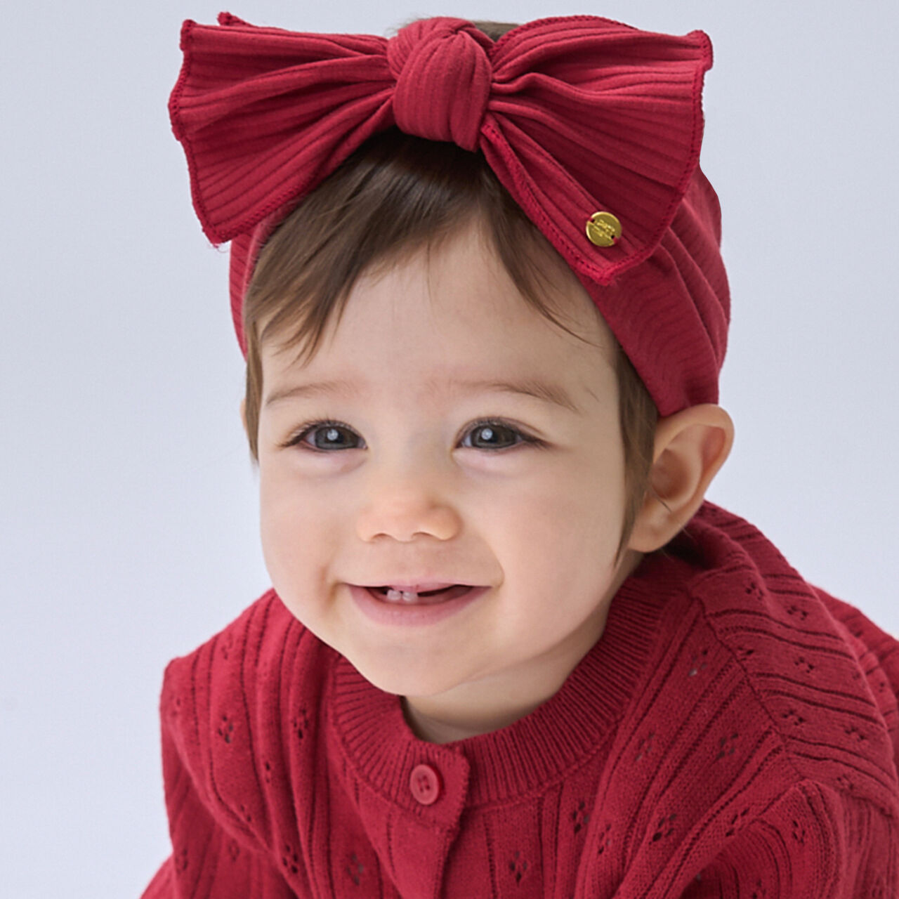 Ribbon Headband,Red, large image number 0