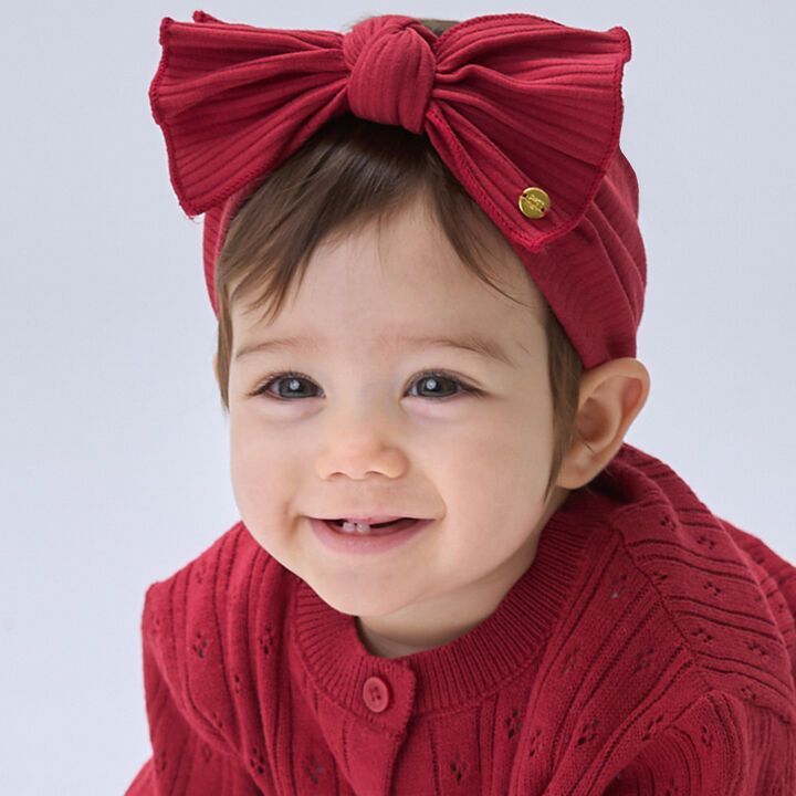 Ribbon Headband,Red, medium image number 0