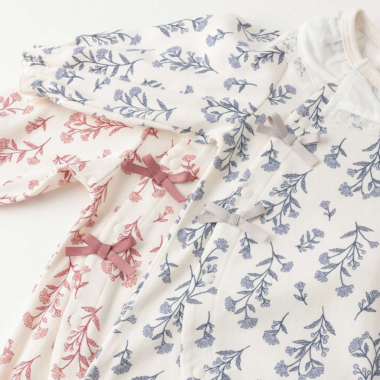 [Weak Acidity] Frilled Collar 2 WAY All-in-One,Light blue, large image number 7