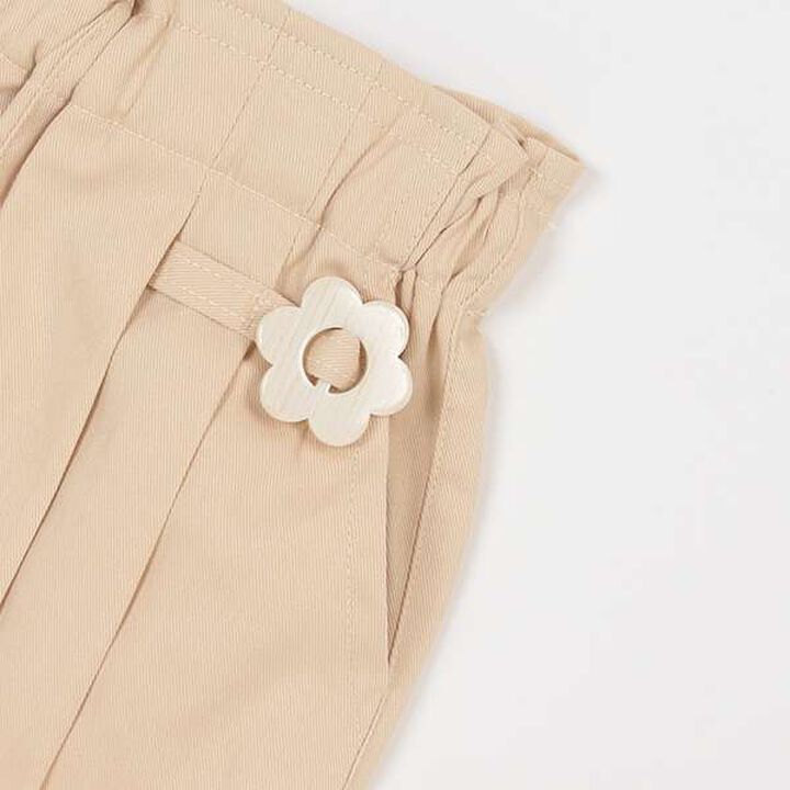 [Link] Tuck Balloon Shorts,Beige, medium image number 6