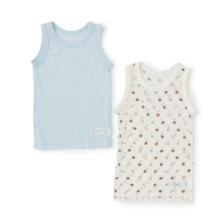 [Weak Acidity] Mesh Tank Undershirts 2-Pack,, medium