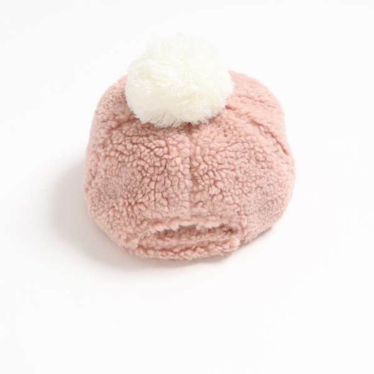 KP Deco Boa Fabric Cap with Pom-Pom (M-L),Black, large image number 1