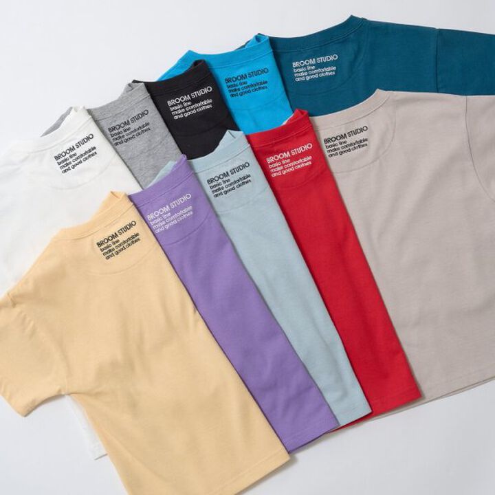 [Comfortable Jersey] Oversized Basic T-Shirt,Top gray, medium image number 32