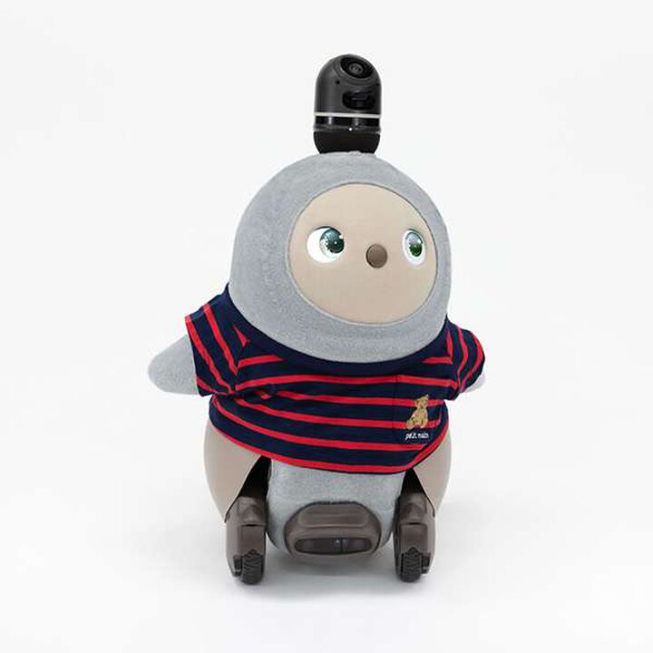 petit main × LOVOT Pocket Stripe T-Shirt,Navy, medium image number 15