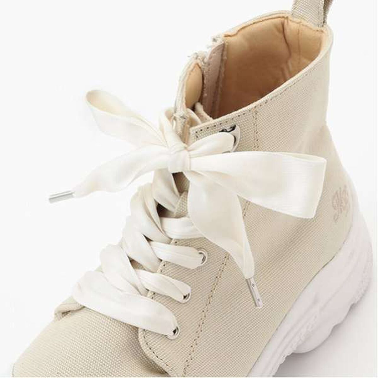 Platform High-Top Sneakers,Black, large image number 14