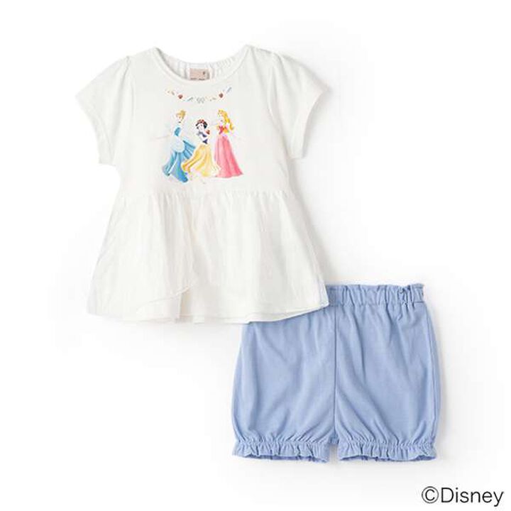 [Disney] Peplum Pajamas,Light blue, medium image number 12