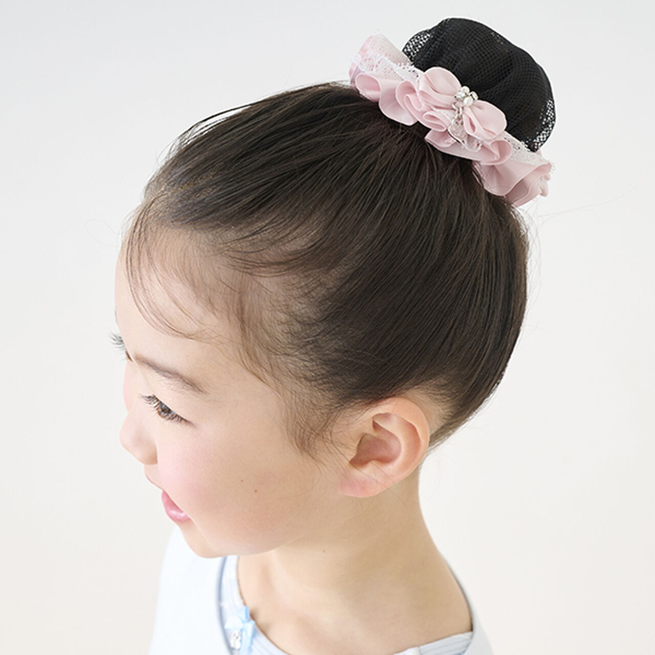 [Ballet] Frill Bun Net,Light pink, large image number 0