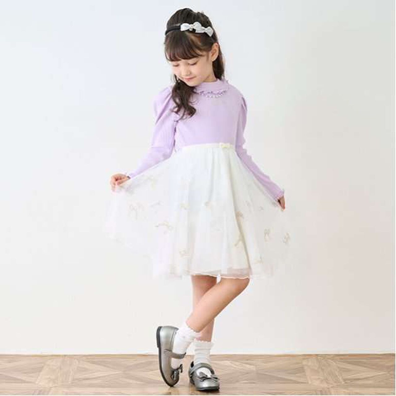 Tulle Embroidered One-Piece Dress | Narumiya Official Global Online Store