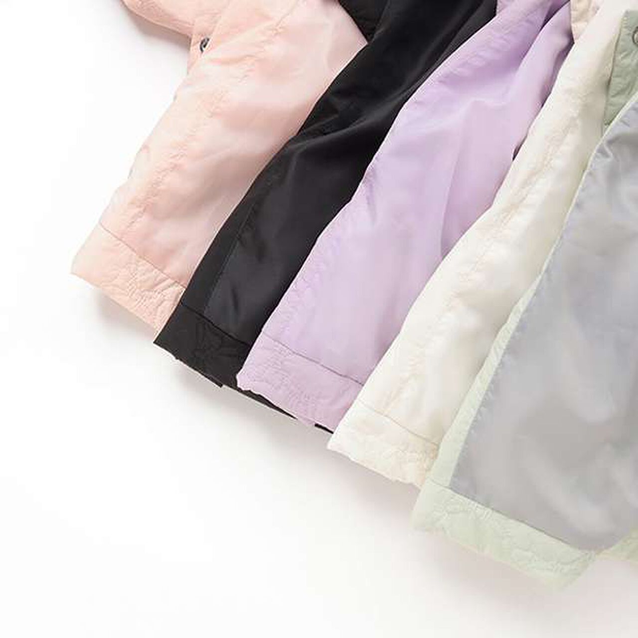 Lycee Mine Ballet Series Mid-Length Ribbon Quilted Jacket,Ivory, large image number 11