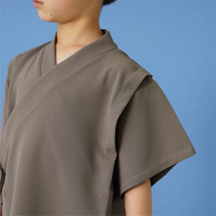 [Quick-Dry] Breathable Jinbei Set,Greige, medium image number 5
