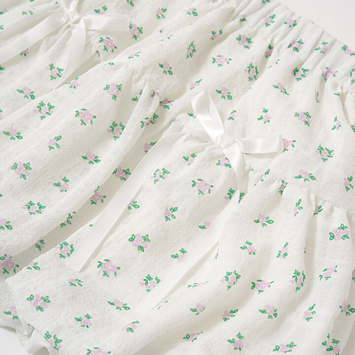 [Coordinatable Setup] Balloon Skirt with Ribbon,Lavender, medium image number 12