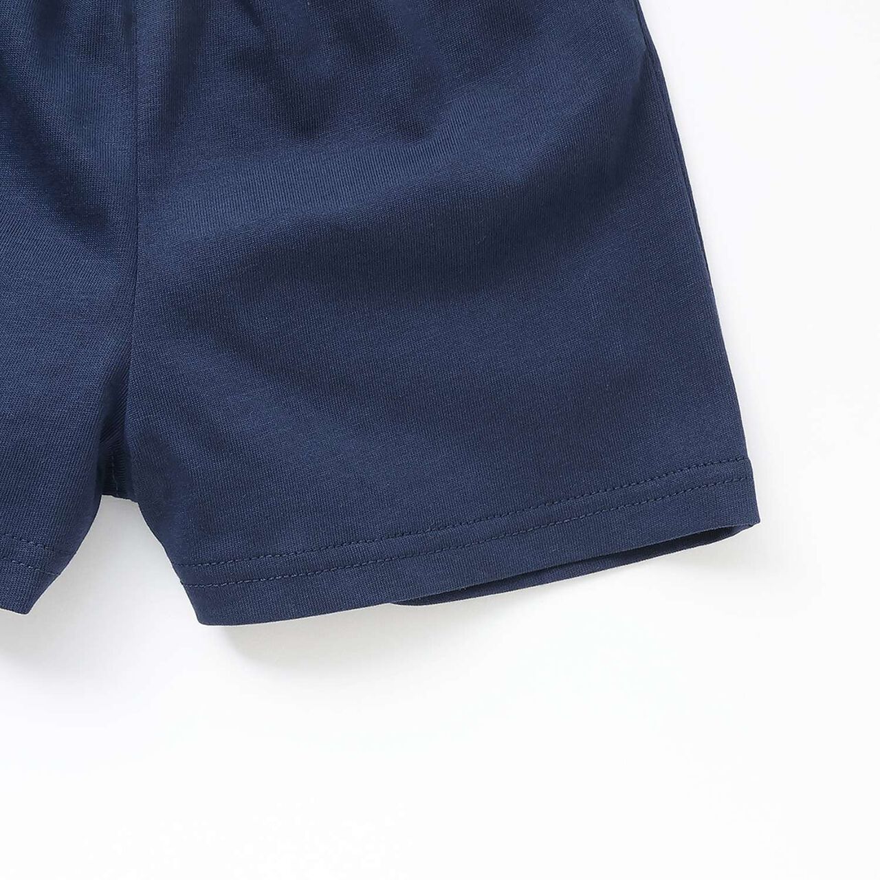 Pleated Skirt with Belt & Inner Pants Set,Blue, large image number 9