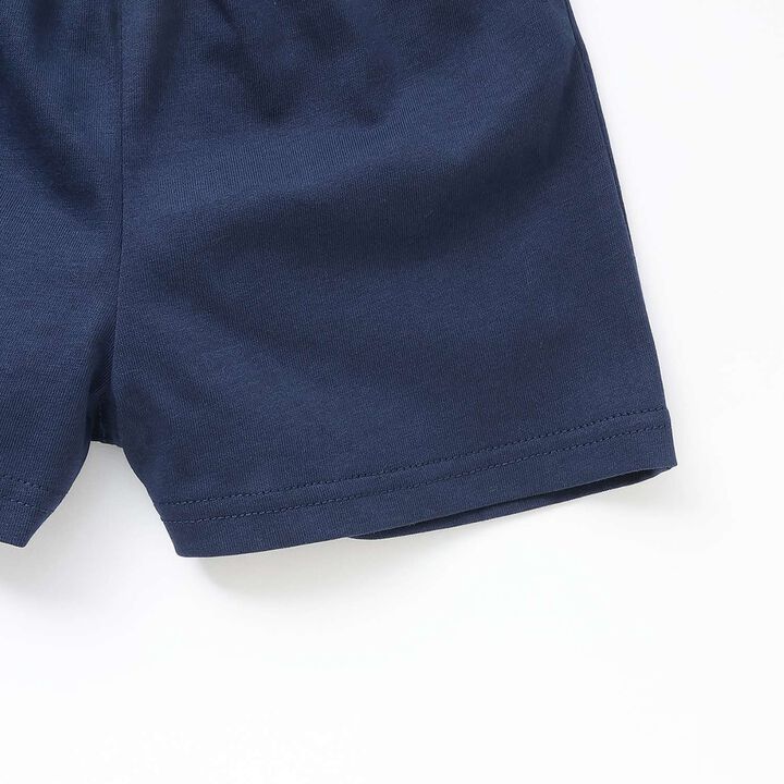 Pleated Skirt with Belt & Inner Pants Set,Blue, medium image number 9