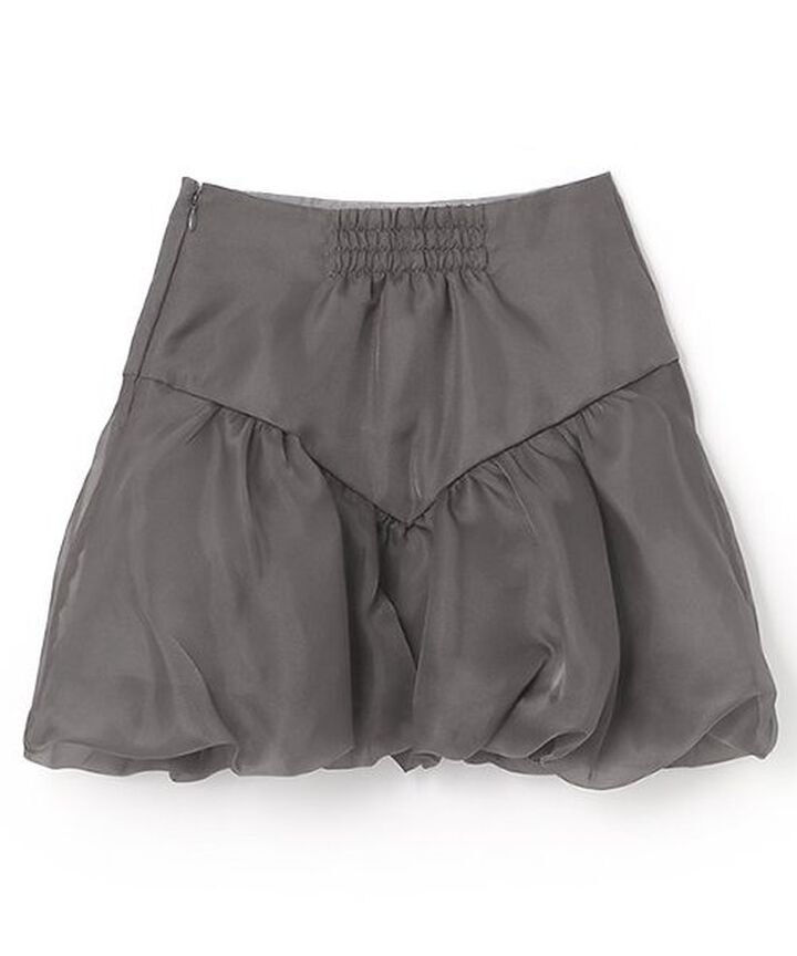 Sheer Balloon Skirt,Off white, medium image number 6