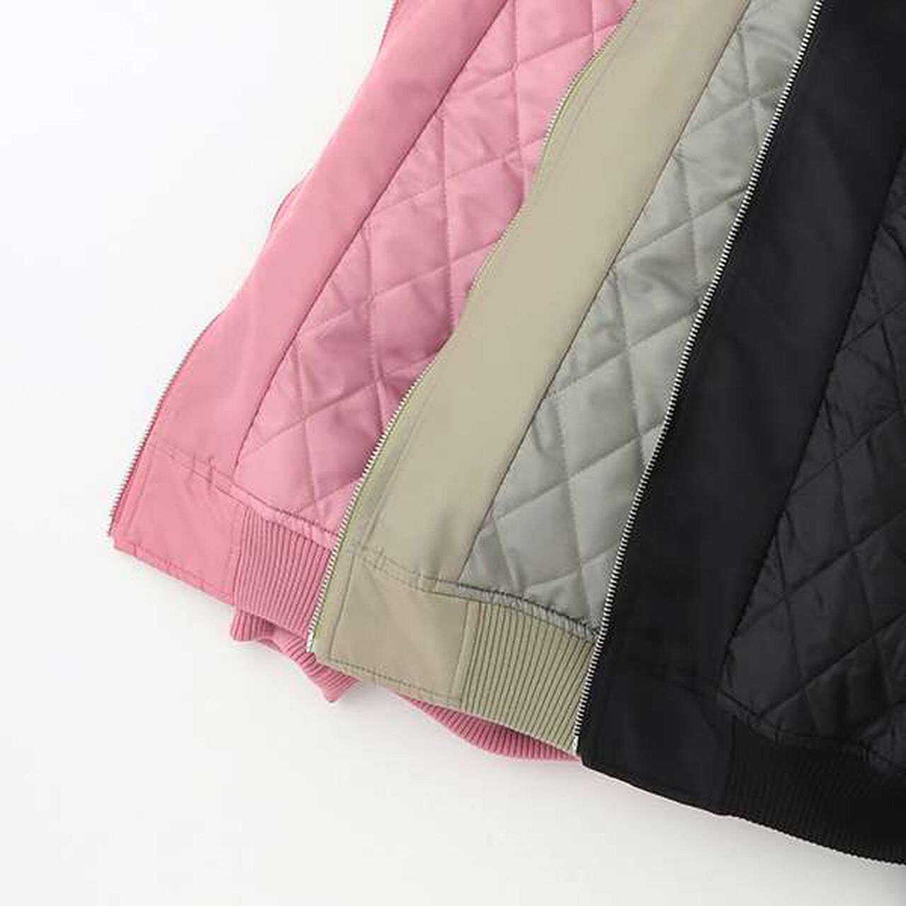 2 WAY Ribbon MA-1,Khaki, large image number 2