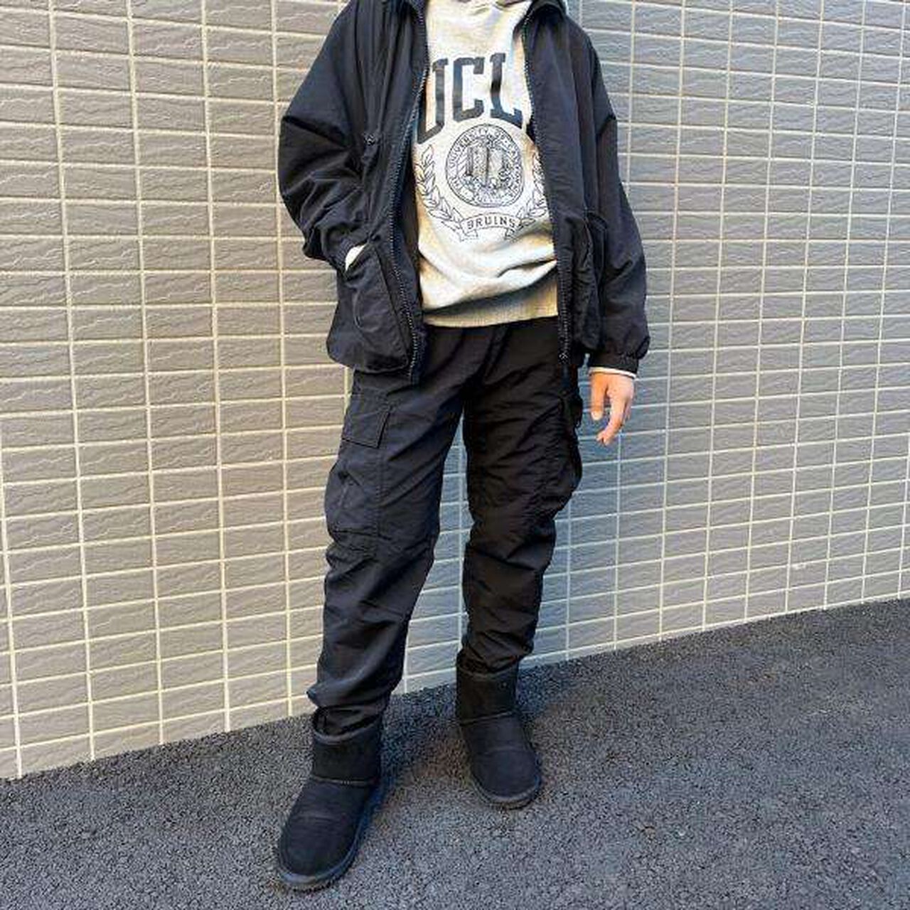 Mouton Boots,Black, large image number 8